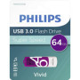 Clé USB Philips Vivid Édition 64 Go - Super Vitesse 3.0 avec Capuchon Pivotant
