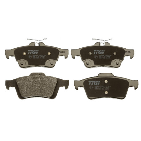 Kit de Plaquettes de Frein TRW GDB1938 pour Ford Escape II - Essieu Arrière