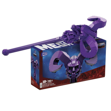 Coffret de Construction Mega Construx - Bâton du Havoc de Skeletor