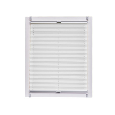 Store Plissé Occultant Sunlines pour Fenêtre Intérieure - 90 x 150 cm - Gris