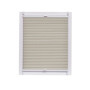 Store Plissé Nid d'Abeille Occultant Sunlines 120 x 150 cm - Blanc Crème