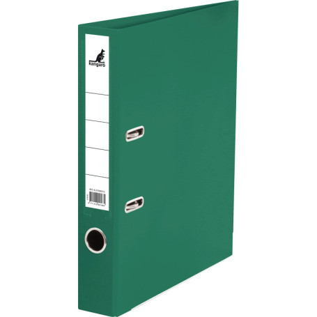 Classeur Kangaro A4 Vert 50 mm en Polypropylène