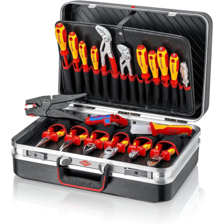 Mallette à Outils KNIPEX Vision24 Électro avec 20 Outils et Compartiments