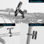 ROCKBROS Adaptateur de Porte-Bidon en Aluminium Rotatif 360° pour Vélo