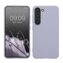 Coque Souple Violet Pastel pour Samsung Galaxy S23 - Protection Élégante en Silicone