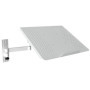 Support Mural Inclinable et Pivotant pour Ordinateur Portable Drall - Blanc
