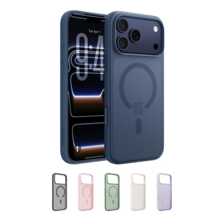 Coque de Protection Belkin SheerForce Grip pour iPhone 17 Pro Max - Bleu