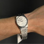 Montre Casio Homme MTP-B145D-7BVDF - Cadran Blanc et Bracelet Argent