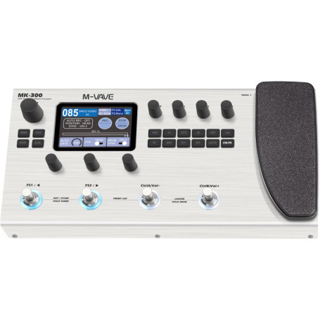 M-Vave MK-300 - Processeur Multi-Effets pour Guitare et Basse