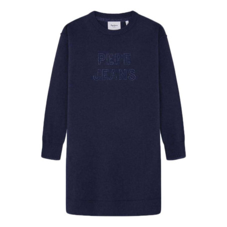 Robe Weslie en Bleu pour Filles - Pepe Jeans