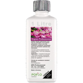 Engrais Liquide POFLO pour Clématites et Plantes Grimpantes - 1000 ml