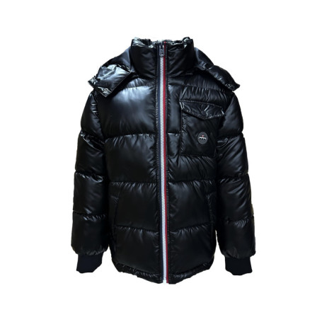 Parka Polaire Thermique Enfant REDSKINS Junior - Doudoune Imperméable Noire 10 Ans