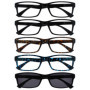 Pack de Lunettes de Lecture Élégantes OPULIZE - 5 Paires Unisexe