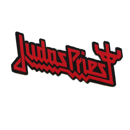 Patch Tissé Judas Priest Logo Officiel Rouge - Razamataz