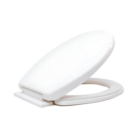 Abattant WC Amortisseur Blanc Requisite Needs - Siège de Toilette Universel