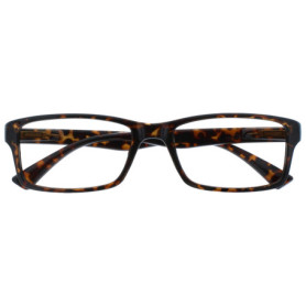 Lunettes de Lecture Élégantes Marron Écaille pour Hommes et Femmes - OPULIZE +3,50