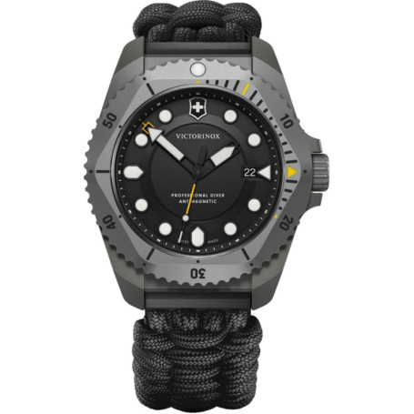 Montre Homme Victorinox Dive Pro Automatique en Nylon Noir