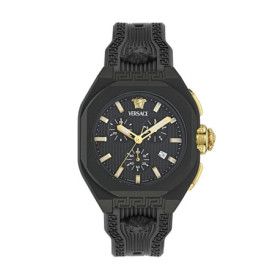 Montre Analogique Versace VE9L00124 avec Chronographe et Aiguilles Lumineuses