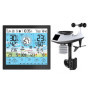 Station Météo Wi-Fi Raddy WF-120P avec Écran Couleur et Capteur 7-en-1