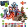 VEVOR Blocs de Construction Magnétiques 150 PCS - Château Sombre pour Enfants