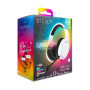 Casque de jeu LED RVB Stealth Panther - Blanc, compatible PS4/PS5/Xbox/PC