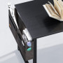 Bureau Compact ODK 80x40cm avec Crochet pour Casque - Noir