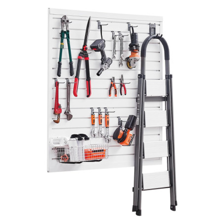 Panneau Mural à Lattes VEVOR pour Garage et Atelier - Rangement Outils Modulaire en PVC 165,11 €