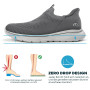 ODCKOI Baskets Hommes Chaussures de Sport Chaussures de Course sans Lacets