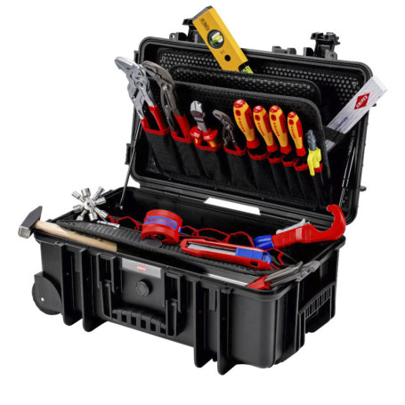 Mallette à Outils Knipex Robust26 Move pour Plomberie - 17 Outils Inclus