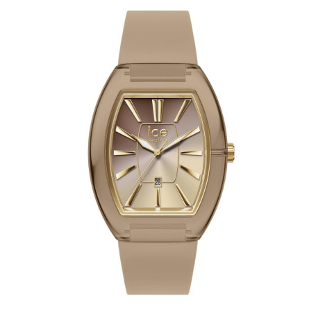 Montre Femme ICE-WATCH Ice boliday Taupe en Silicone