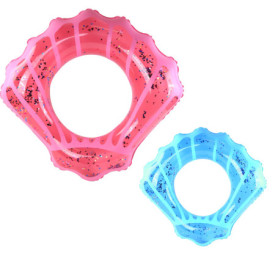 Bouée Coquillage Gonflable Multicolore - 75 cm - Blue Sky