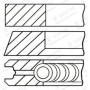 Jeu de segments de pistons Goetze Engine pour Fiat Panda et Seicento