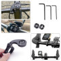 Support de Vélo Universel pour Garmin Edge et GPS - Fixation Guidon Noir