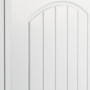 Armoire Murale de Salle de Bain en Bois Blanc - 2 Étagères Relaxdays