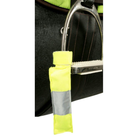 Étriers Réfléchissants PFIFF pour Équitation - Visibilité Optimale