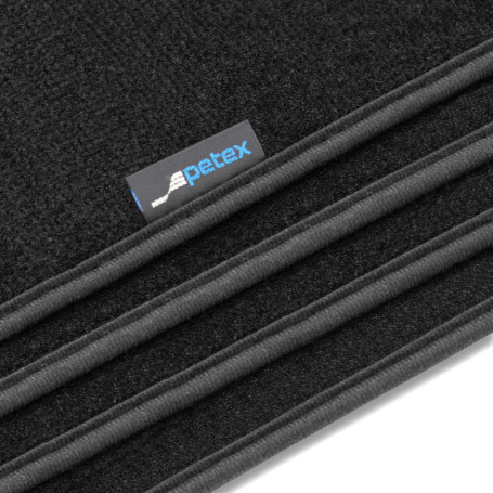 Tapis de Sol en Velours Noir pour Skoda Octavia IV - Lot de 4