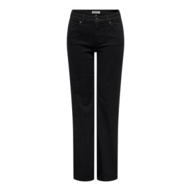 Jean Droit ONLY ONLBLUSH en Denim Noir pour Femme - Taille Moyenne