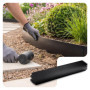 Bordure de Jardin en Métal VOUNOT - Lot de 25 Pièces Flexible et Résistante