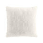 Coussin Déhoussable Flanela Naturel 45x45 cm - Douceur d'Intérieur