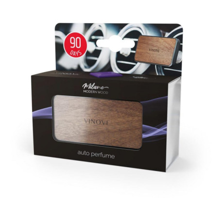 Désodorisant Vinove Prestige Wood Line Milano pour Voiture