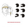 Casque Jet Moto HJC I40N Semi Mat Noir - Confort et Sécurité