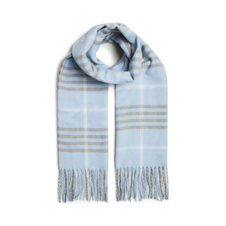Écharpe Longue Pclesia en Polyester Recyclé - Bleu Ciel