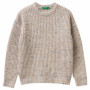 Pull en Maille Gris pour Enfants - United Colors of Benetton