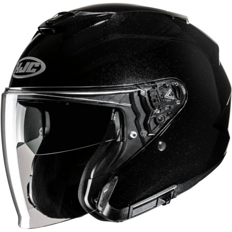 Casque Moto Jet HJC i31 UNI Metal Black XL - Protection et Confort