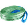 Sangle de Levage Braun 2000 kg avec Boucles Renforcées - 4 m Vert