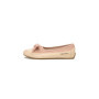 Ballerines Candice Cooper Candy Bow Ecru-Ancient Rose pour Femme