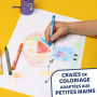 Set de Crayons de Couleur et Marqueurs Paper Mate - 64 Pièces pour Enfants