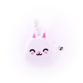 Porte-Monnaie Lapin avec Mini Carnet et Autocollants - Mr. Wonderful