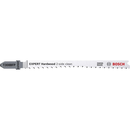 Lames de Scie Sauteuse Bosch Expert 25x 117mm pour Découpe Précise