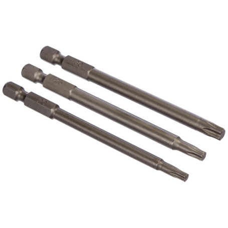 Set de 3 embouts de vissage longs Torx Bosch - Qualité standard